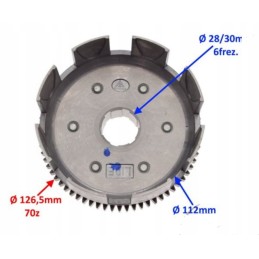 Clutch basket atv 250 stxe quad junak