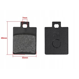 Brake pads atv 150 hb
