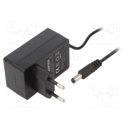 1 pcs x ESPE - PRO1505W2E-2155S - Power supply: switched-mode, plug, 5VDC, 3A, 15W, Plug: EU, 82%