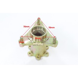Front wheel hub ATV 125 Bombardier disc brake