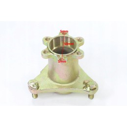 Front wheel hub ATV 125 Bombardier disc brake