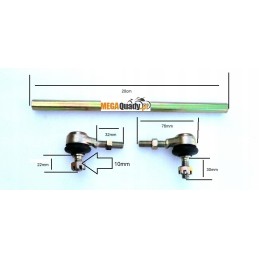 Steering rack quad atv 110 125 150 200 m10 tips