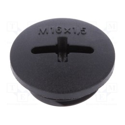 1 pcs x LAPP - 52006116 - Stopper, M16, 1.5, IP68, polyamide, black, SKINDICHT®, with seal