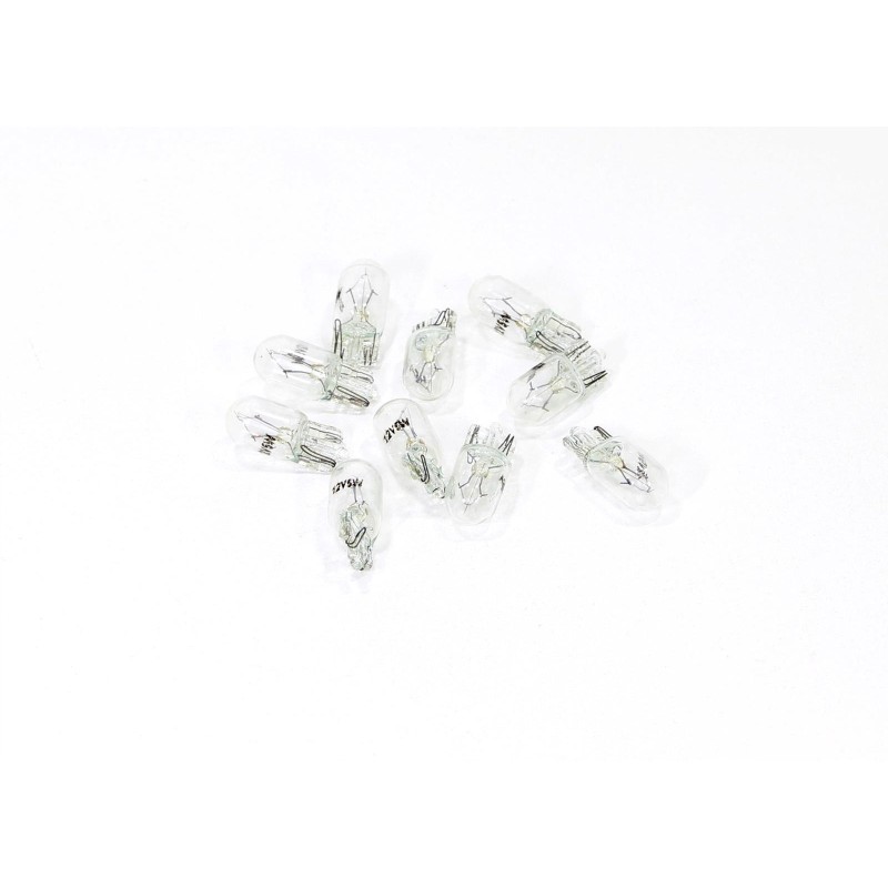 Bulb 12v 5w t10 10 pcs