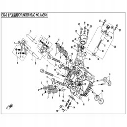 Timing chain tensioner cfmoto 800 x8 0800 022400