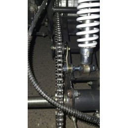 Spark plug pipe for quad cross atv