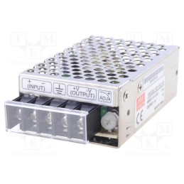 1 pcs x MEAN WELL - SD-15C-12 - Converter: DC/DC, 15W, Uin: 36÷72V, Uout: 12VDC, Iout: 1.25A, SD