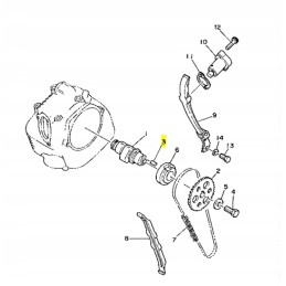 Pin yamaha 93604 10837 timing lock