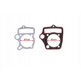 Gasket atv 110 head and cylinder cd110 set wb