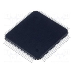 1 pcs x TEXAS INSTRUMENTS - MSP430F435IPZ - IC: microcontroller, LQFP80, Interface: I2C,JTAG,SPI,UART, Cmp: 1