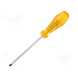 1 pcs x C.K - T4965 04 - Screwdriver, slot, SL 4, HD Classic, Blade length: 100mm