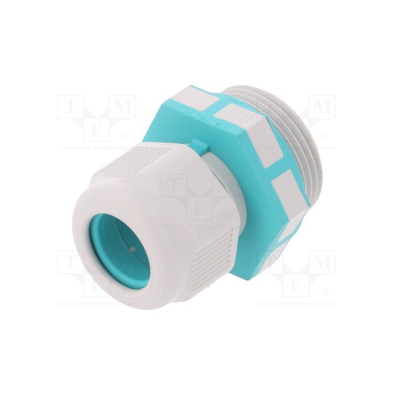 1 pcs x TECHNO - THA.452.C1E - Cable gland, M25, 1.5, IP68, polyamide, grey, UL94V-2