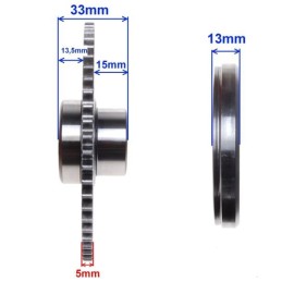 Bashan atv unidirectional wheel bendix sprocket