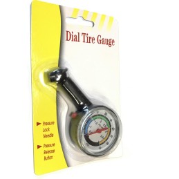 Tire pressure gauge for quad atvs