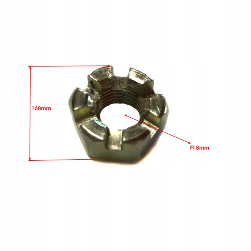 M10x1 25 nut for steering rack quad atv