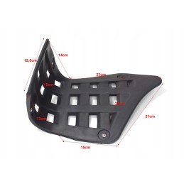 Plastic step right footrest quad 200 250 bashan