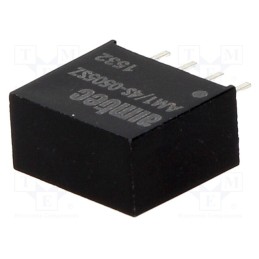1 pcs x AIMTEC - AM1/4S-0505SZ - Converter: DC/DC, 0.25W, Uin: 4.5÷5.5V, Uout: 5VDC, Iout: 50mA, SIP4