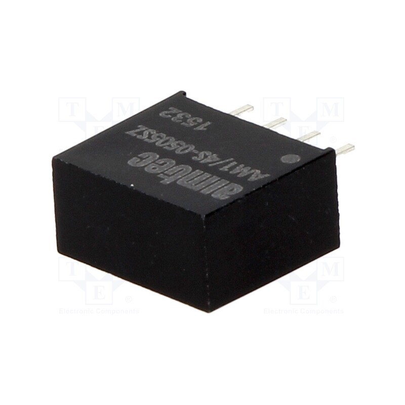 1 pcs x AIMTEC - AM1/4S-0505SZ - Converter: DC/DC, 0.25W, Uin: 4.5÷5.5V, Uout: 5VDC, Iout: 50mA, SIP4