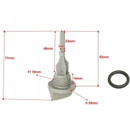 Oil dipstick with o-ring for quad ATV 110 125