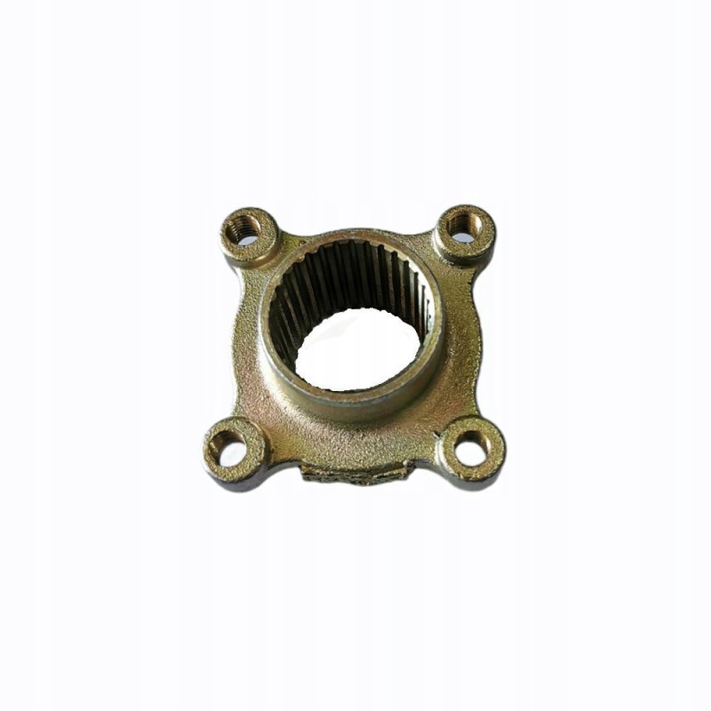 Hub, rear brake disc mount, ATV quad, 28 cutters