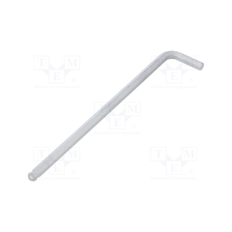 1 pcs x WIHA - 7922 - Wrench, hex key,spherical, HEX 7mm, Overall len: 195mm