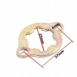 Protection of the quad ATV150 Diablo output sprocket