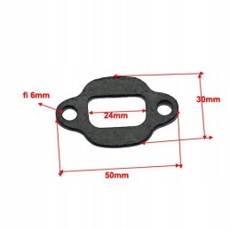 Muffler pocket gasket
