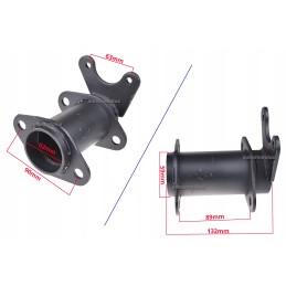 Hub mounting the rear axle of quad atv 110 125