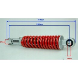 Rear shock absorber 280 mm