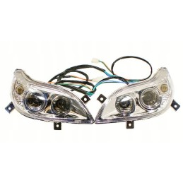 Front lamp atv 110 left right headlight set bmw