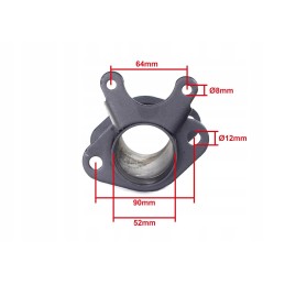 Hub mounting the rear axle quad atv 110 125 eccentric axle