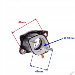 Carburetor connector for quad ATV 250 st 9e