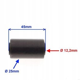 Metal rubber bushing for the wishbone quad atv 25 12 41