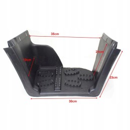 Step footrest right quad atv 110 125 bmw
