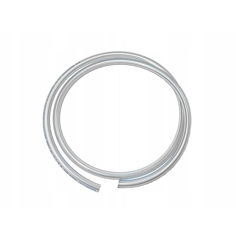 Fuel pipe, internal diameter 8 mm, 1 m, transparent