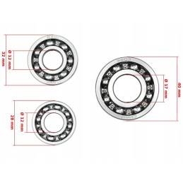 Bearings for the ATV 110 quad engine set