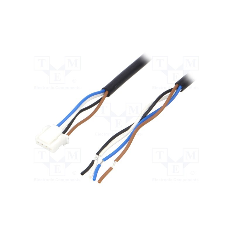 1 pcs x PANASONIC - CN14AC1 - Connection lead, PIN: 4, Len: 1m, Connection: CN-14A, PVC, PM-65