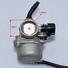Carburetor of quad atv 110 125 manual choke