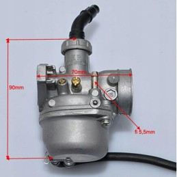 Carburetor of quad atv 110 125 manual choke