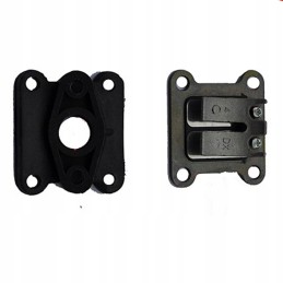 Carburetor connector with mini pocket quad disc valve