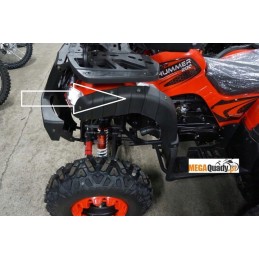 Quad hammer strip wheel arch covers 200 250 set