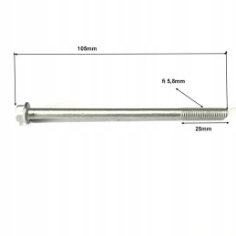 Head stud for quad fuxin atv 200 cvt