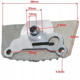 Right head cover for quad ATV 110 125 Win