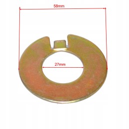 Securing the rear axle nut for quad atv125 fuxin