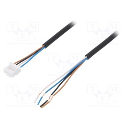 1 pcs x PANASONIC - CN-14A-R-C2 - Connection lead, PIN: 4, Len: 2m, Connection: CN-14A, PVC, PM-65