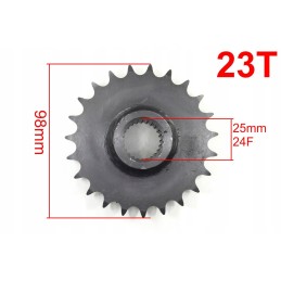 Front sprocket with sleeve 23 from ATV 150 200 quad