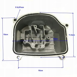 Valve cover with gasket fuxin atv 200 cvt