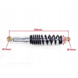 Front shock absorber atv 125 black 295mm fuxin wb