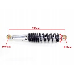 Front shock absorber atv 125 black 295mm fuxin wb
