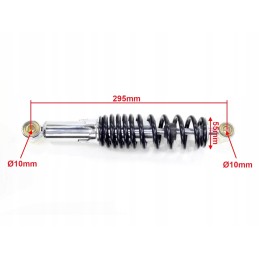Front shock absorber atv 125 black 295 mm fuxin wb